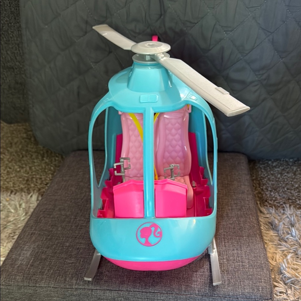 Barbie Pink and Blue Helicopter